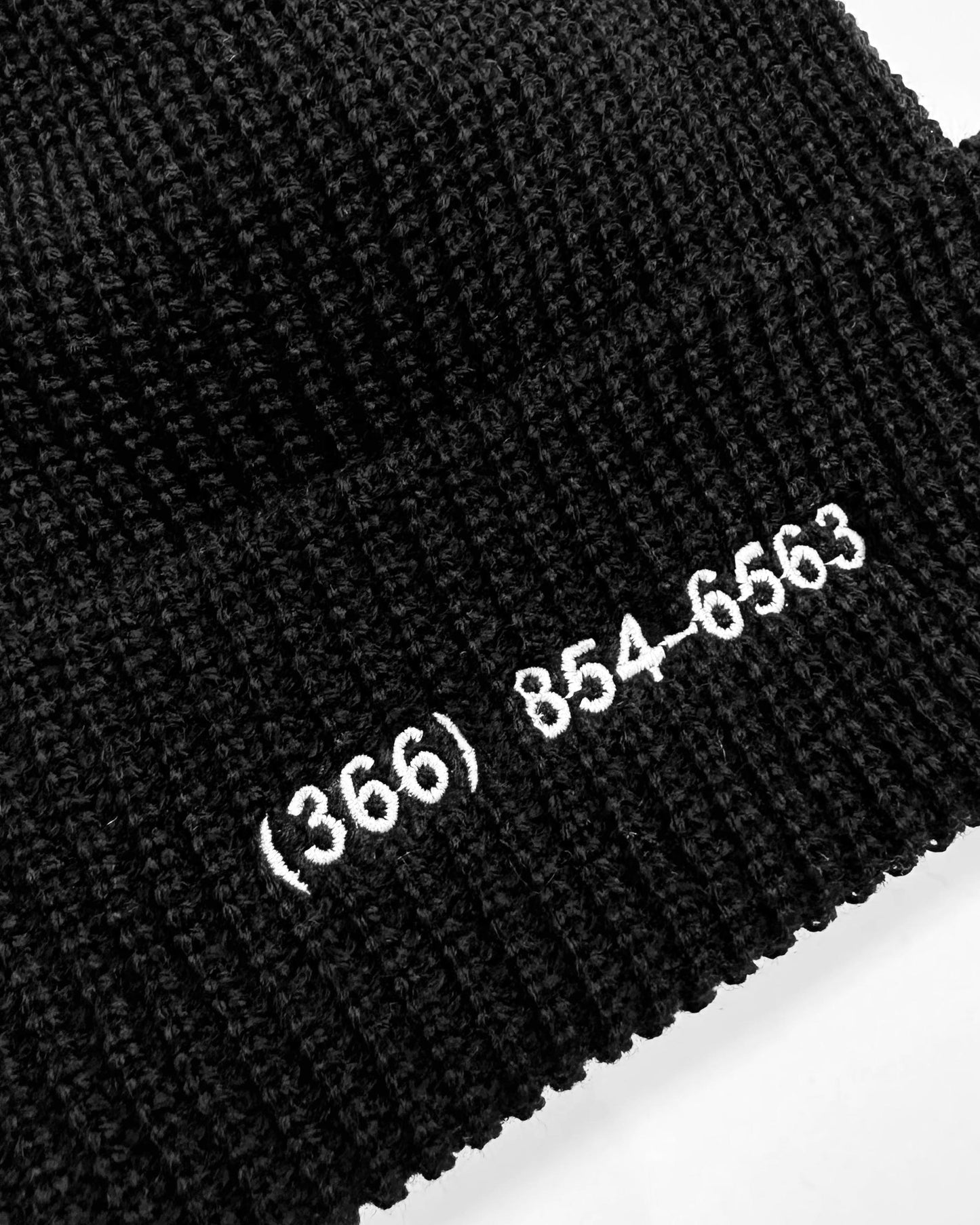 "Rotary" Beanie (Black)